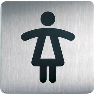 Durable Skilt | Firkantet | Dame toilet