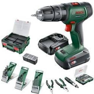 Slagskruetrækker / bor Bosch UniversalImpact 18V; 18 V; 1x1,5/2,5 Ah batt. + tilbehør