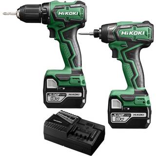 HiKOKI KC18DD Værktøjssæt med batterier og opladere