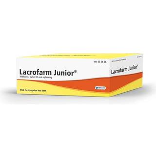 Lacrofarm Junior, pulver til oral opløsning - 100 stk.