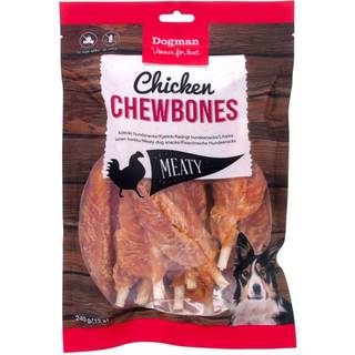 Dogman Chicken Chewbones 240g/12 stk