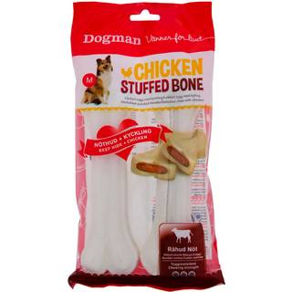 Dogman Chicken stuffed bone 2-pack M
