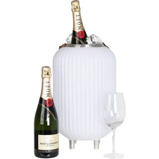 Nikki Amsterdam - The.Lampion S - Lampe med Højttaler & Vinkøler - Hvid