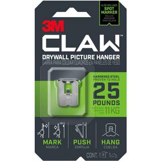3m klo stærk holdbar gipsvægsbillede hænger (25 lb)