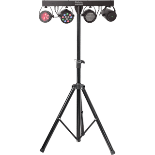 Ibiza LED Lysbar Moonflower, Laser og Strobe
