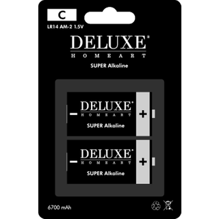 Deluxe Homeart, Deluxe Homeart batterier 1,5V 2-pak