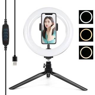 Tripod og ring light til iPhone og andre smartphones fra PULUZ