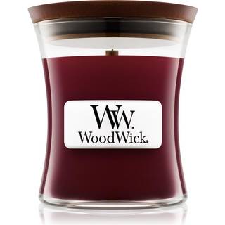 Woodwick Black Cherry duftlys Trævæge 85 g - 85 g
