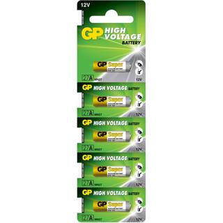 GP 12V 27A Alkaline batteri - 5 stk.