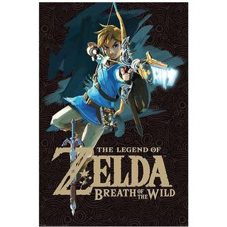 ZELDA - Poster 61X91 - Breath of the Wild 'Game Cover'