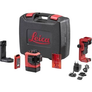 Leica Lino L6R laser inkl. kuffert, 3 x 360° rød laser, op til 25 meter
