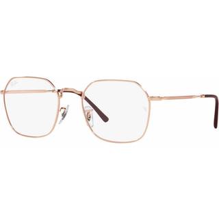 Ray - Ban Unisex RX3694V JIM 3094 Optiske stel Metal Guld Transparent Geometrisk Normal