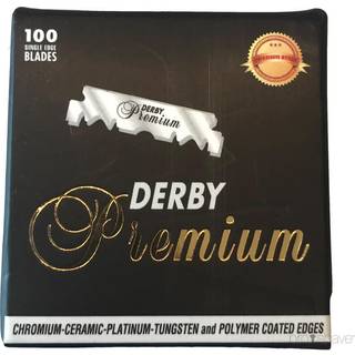 Derby Premium Single Edge Razor Blades 100 Pcs