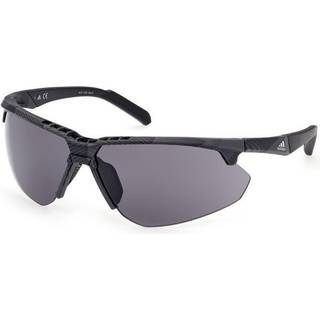 Adidas Sport Mand SP0042 05A Solbriller Injiceret Sort Grå Geometrisk Normal