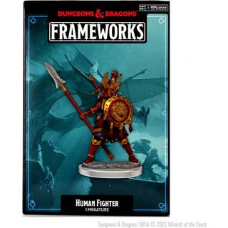 Human Fighter - Female - D&D Frameworks - Wizkids