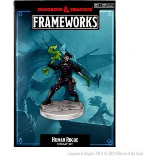 Human Rogue - Female - D&D Frameworks - Wizkids