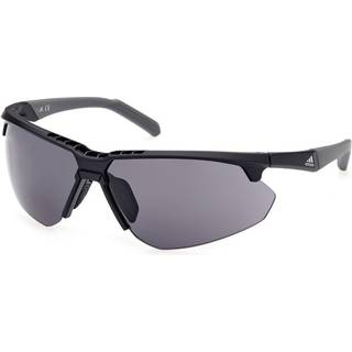 Adidas Sport Mand SP0042 02A Solbriller Injiceret Sort-opaque Grå Geometrisk Normal