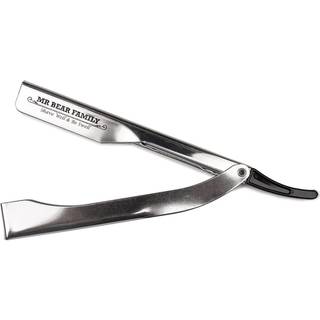 Mr. Bear Straight Razor til udskiftelige klinger, Rustfri stål
