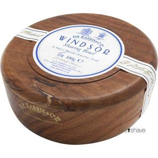 D.R. Harris & Co. Windsor Barbersæbe I Maghoni Skål (100 g)
