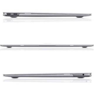 MacBook Air 13" M2/M3/M4 (2022-2025) - Tech-Protect Smartshell Case - Crystal Clear