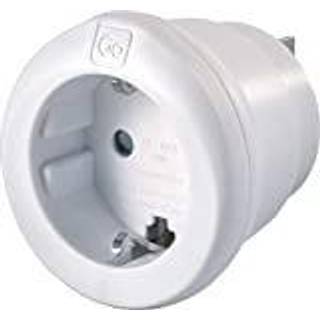 Go Travel Adaptor EU-AUS/China Adaptor - Hvid