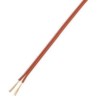TRU COMPONENTS 1567143 Tråd LiY-Z 2 x 0.40 mm² Rød, Sort 20 m