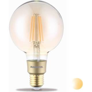 Marmitek Smart Wi-Fi LED glødelampe E27 6W i varm hvid