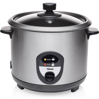 Tristar RK-6127 riskoger Sort, Rustfrit stål 1,5 L 500 W ✓ På lager - klar til levering og afhentning