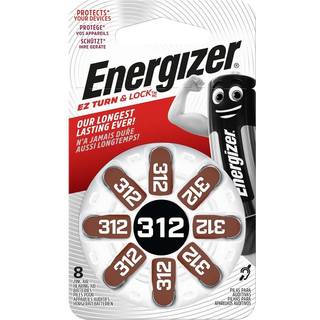 Energizer Hearing Aid Høreapparatets batteri 312, 1,4V 312