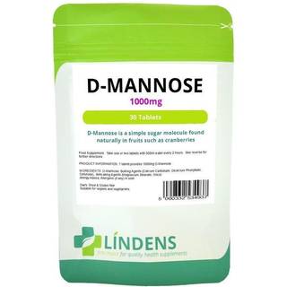 D-mannose (30 tabletter, 1000 mg)