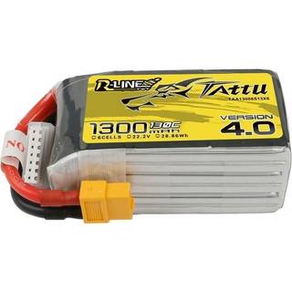 6s  1300mAh -130C- Gens Ace Tattu R-Line 4.0 XT60