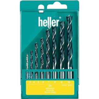 Heller træbor sæt str. 3/4/5/6/7/8/9/10mm pk. á 8 bor