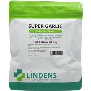 Lindens Super Hvidløg 6000 mg