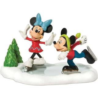 Afdeling 56 Disney Village Mickey og Minnie issk?jtel?bstilbeh?r Figur