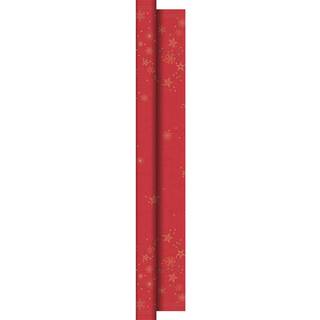 Duni Dunicel rulledug FSC 25mx118cm Star Shine rød