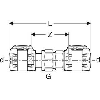 Geberit flowfit union 32mm
