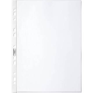 Durable plastlomme til ringbind business a4 glasklar, 40 stk