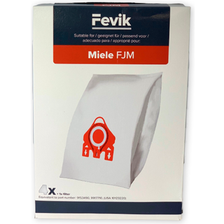 Støvsugerposer til Miele F/J/M - 4 stk. + 1 stk. filter