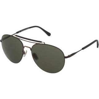 Carolina Herrera SHE158 627Y 58 Solbriller Mænd Grå - Matte Gunmetal - 58mm