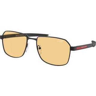 Prada Linea Rossa Mand PS 54WS DG001S Solbriller Metal Sort Orange Firkantet Fotokromatisk