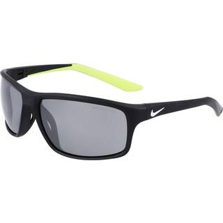 Nike Unisex NIKE ADRENALINE 22 DV2372 011 Solbriller Bio-injekt Sort Sølv Firkantet Normal Fotokromatisk