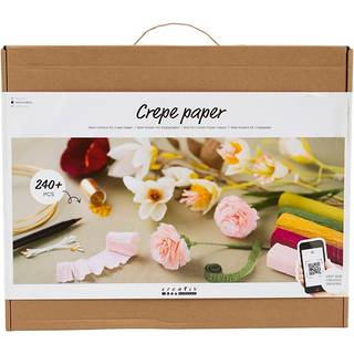 Maxi DIY Kit Crepepapir, blomster