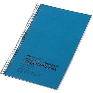 National Kolor Kraft Cover Notebook College styrede Blue 1 Emne 9.5 """" X 6 """" 80 ark (33560)