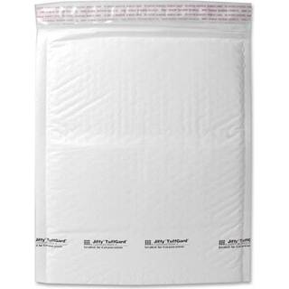 Forseglet luft 49676 Jiffy Tuffgard Self-Seal Pushioned Mailer #6 12 1/2 x 19 Hvid 25/karton