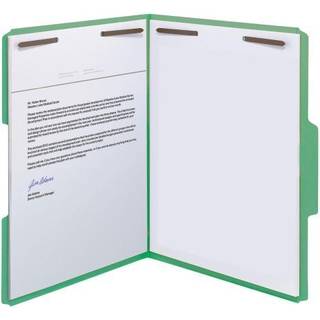 Smead farvet top-faner fastgørelsesfilmapper