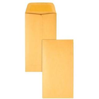 Kraft Coin & Small Parts konvolut #7 3 1/2 x 6 1/2 Brown Kraft 500/Box