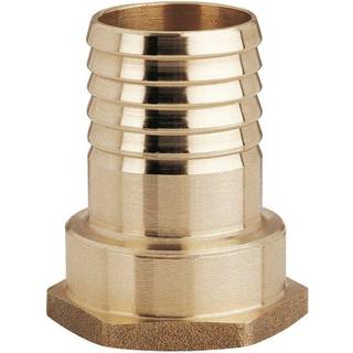 Slangnippel Maestrini Female Heavy Type Hose Tail, messing, 3/4" G (BSP) (indvendig) til 25 mm (1") slange