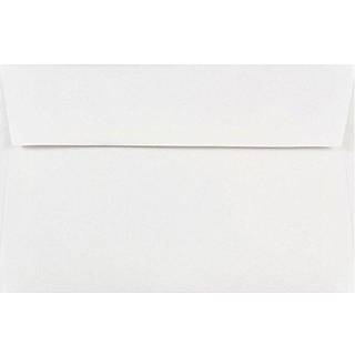 Jampapir A9 Invitation Konvolutter - 5 3/4 x 8 3/4 - Hvid - 50/pakke