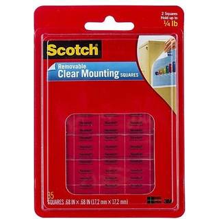 3m 859 Scotch klar aftagelige monteringspladser