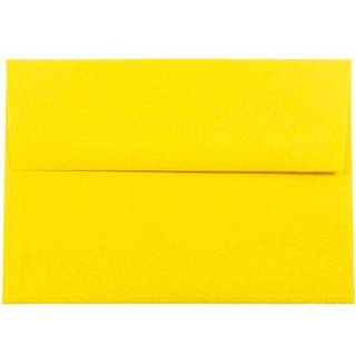 JAM PAPIR A7 farvede invitationskonvolutter - 5 1/4 x 7 1/4 - Orange Genbrug - 25/Pak